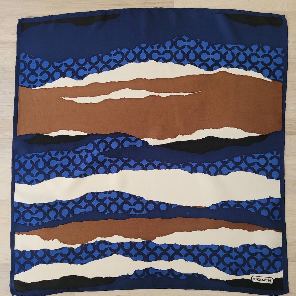 Coach Square Scarf 65cm x 65cm